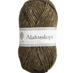 Garn Istex Alafosslopi 100 g olienvgrønn – 1230 Highland green