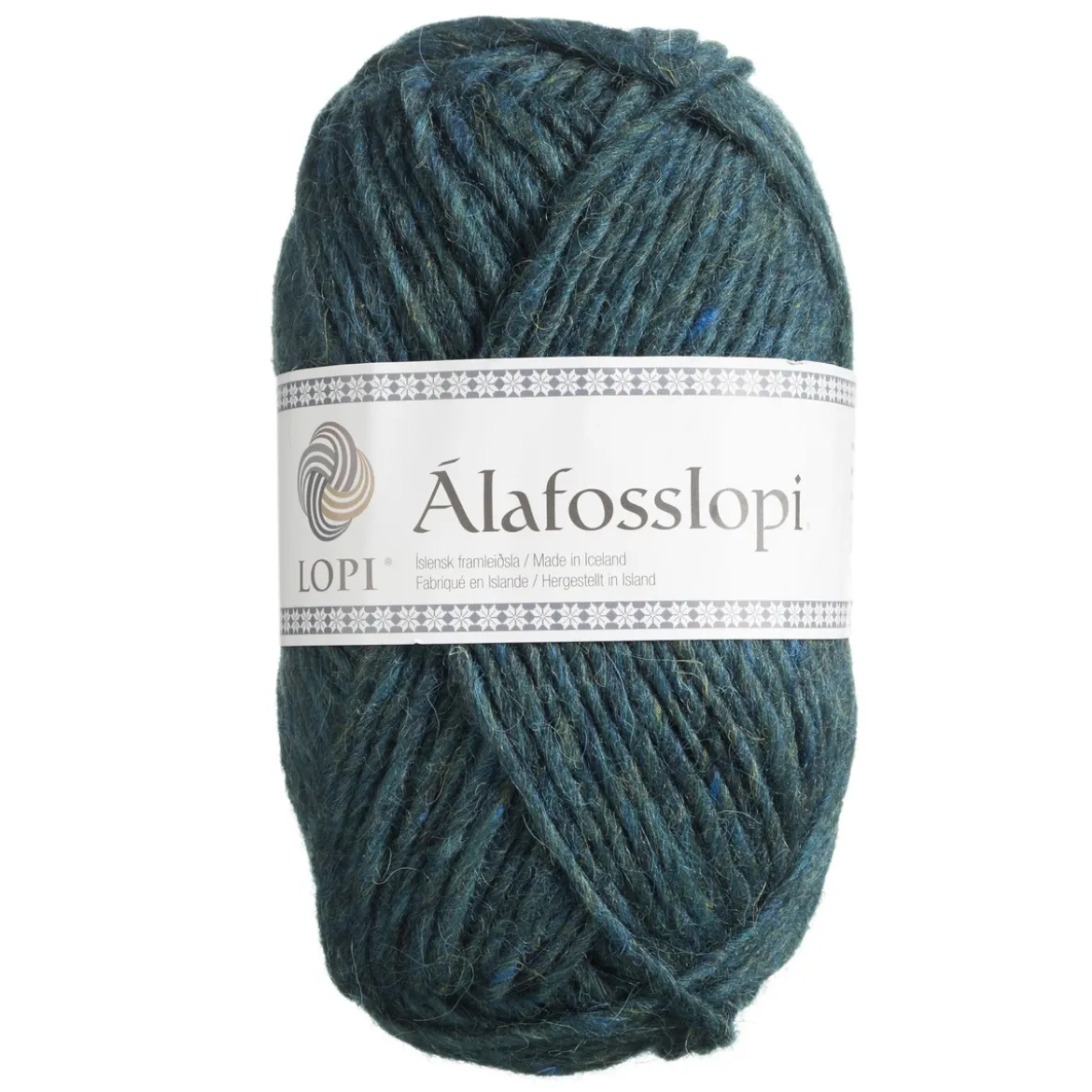 Garn Istex Alafosslopi 100 g petroleum – 9967 Teal heather