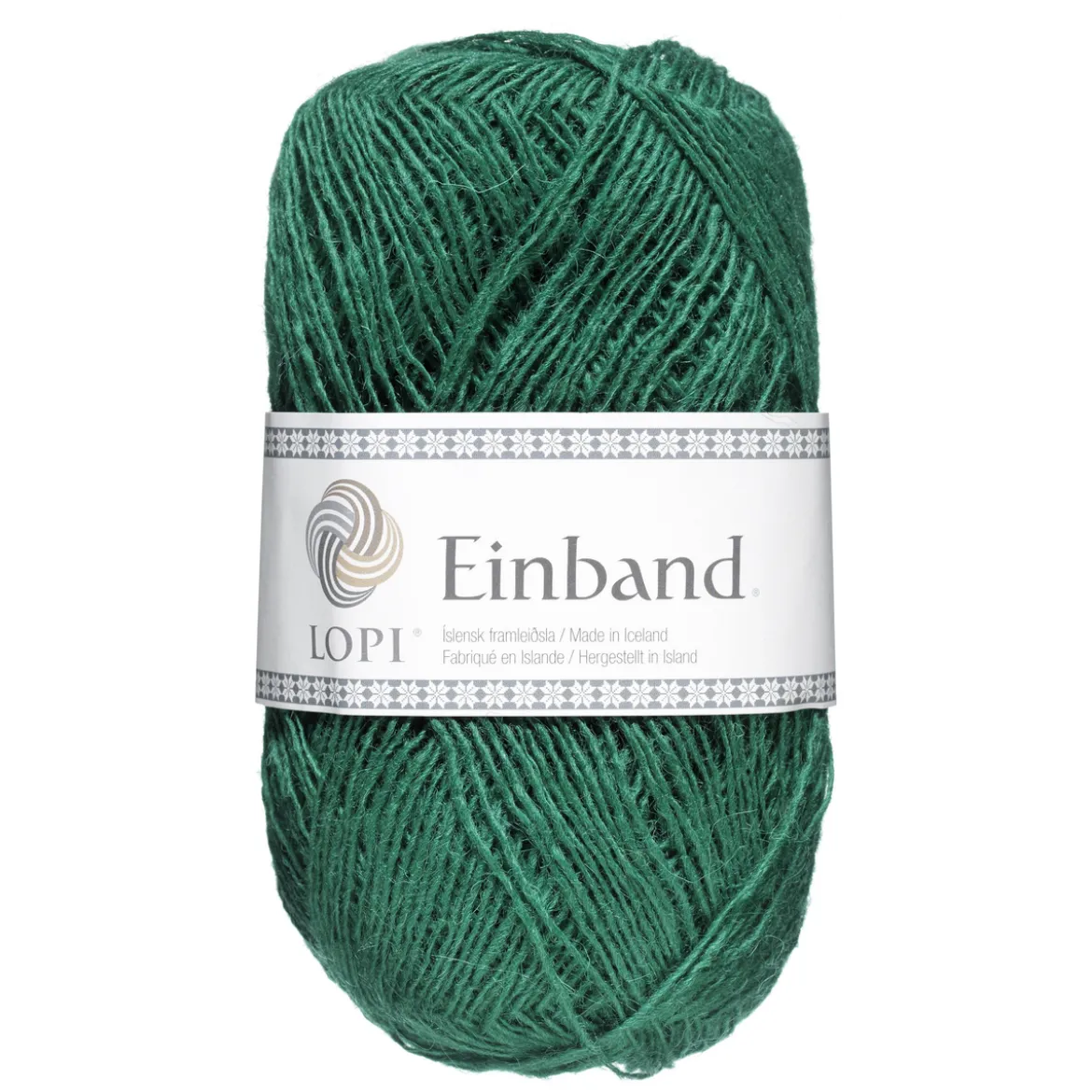 Garn Istex Einband 50 g grønn – Green 1763