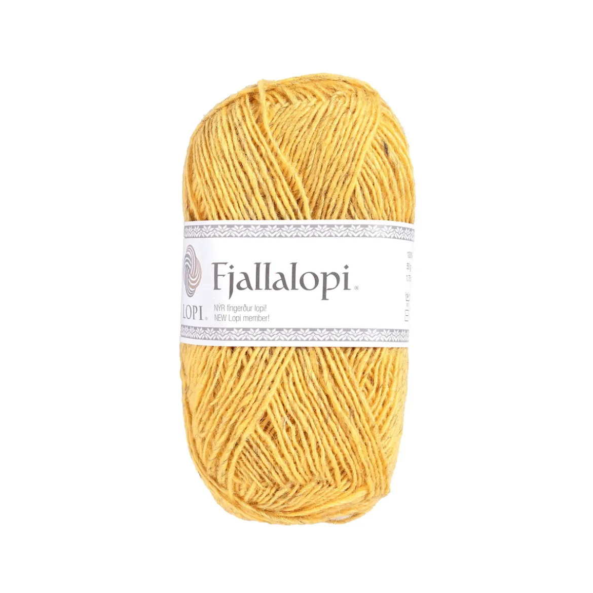Garn Istex Fjallalopi 50 g gul – Summer yellow 3040