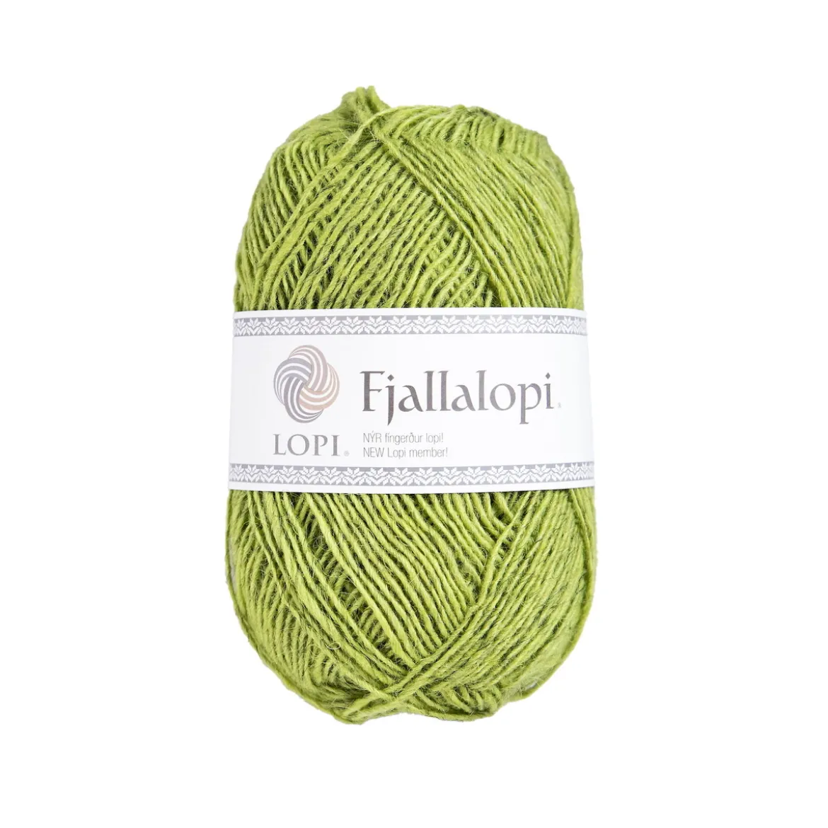Garn Istex Fjallalopi 50 g lysegrønn – Rockweed 3032