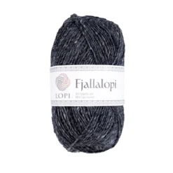 Garn Istex Fjallalopi 50 g mørkegrå – Gravel grey 3058