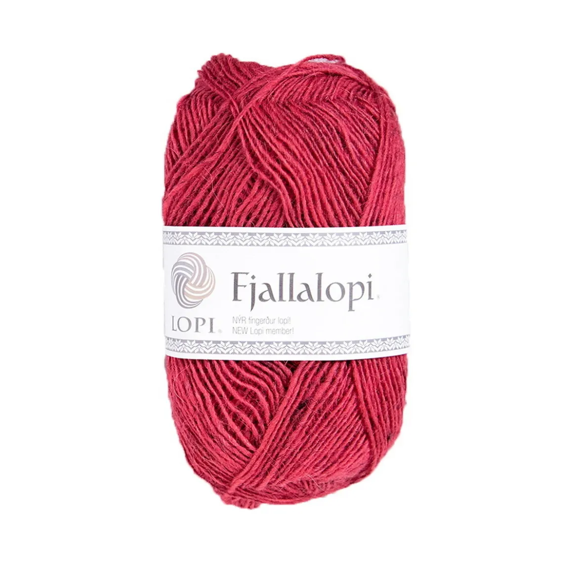 Garn Istex Fjallalopi 50 g rødrosa – Rhubarb 3072