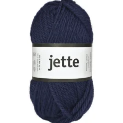 Garn Järbo Jette 50 g mørkeblå – 26308 Victory blue