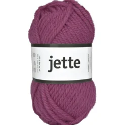 Garn Järbo Jette 50 g mørkerosa – 26316 Azalea pink