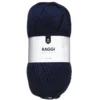 Garn Järbo Raggi 100 g mørkeblå – Navy blue 1557