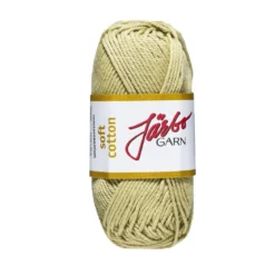Garn Järbo Soft Cotton 50 g kakigrønn – 8863 Olive green