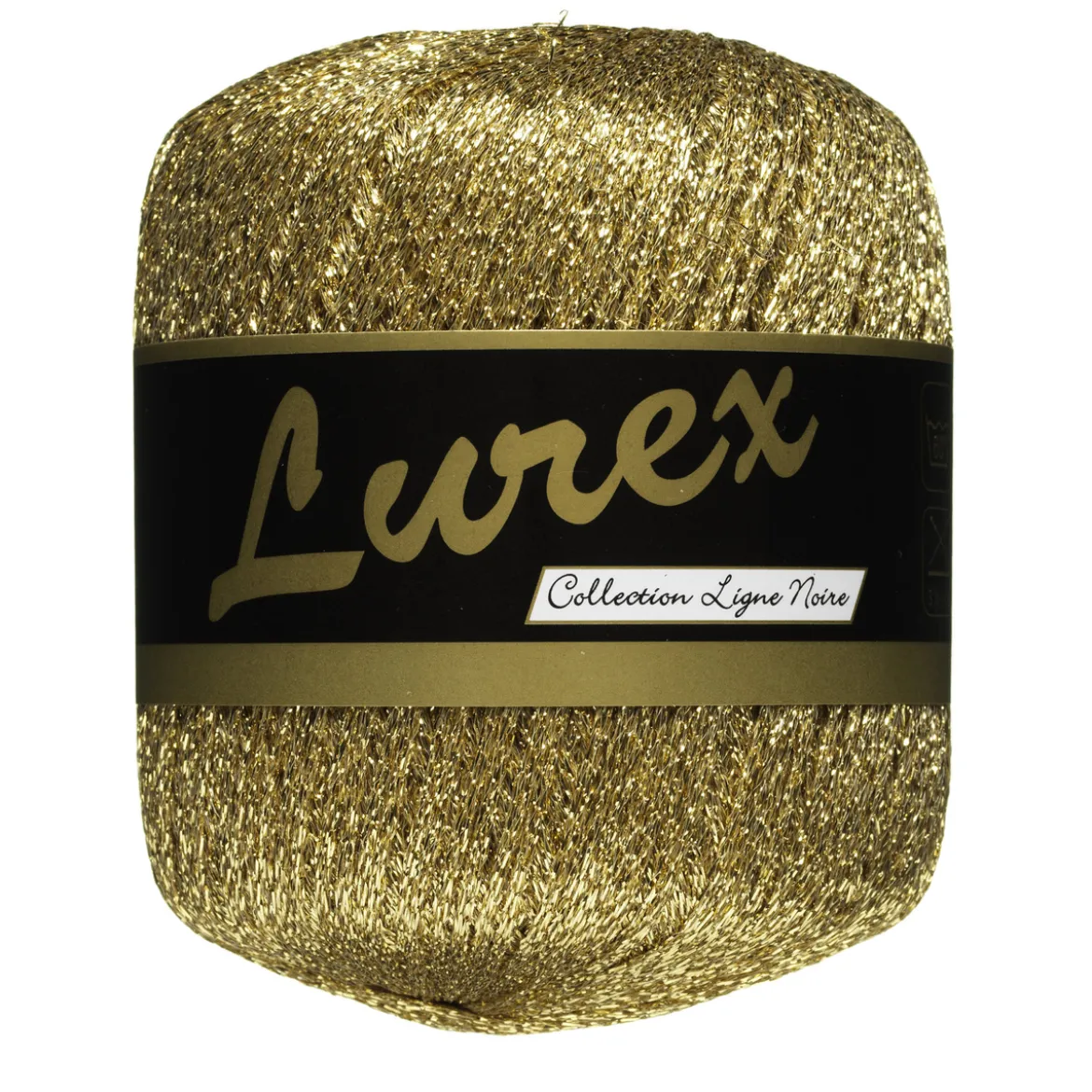 Garn Lammy Lurex 25 g gull
