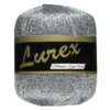 Garn Lammy Lurex 25 g sølv