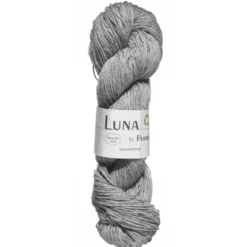 Garn Luna 50 g lysegrå
