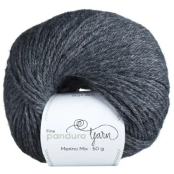Garn Merino Mix 50g Antrasitt