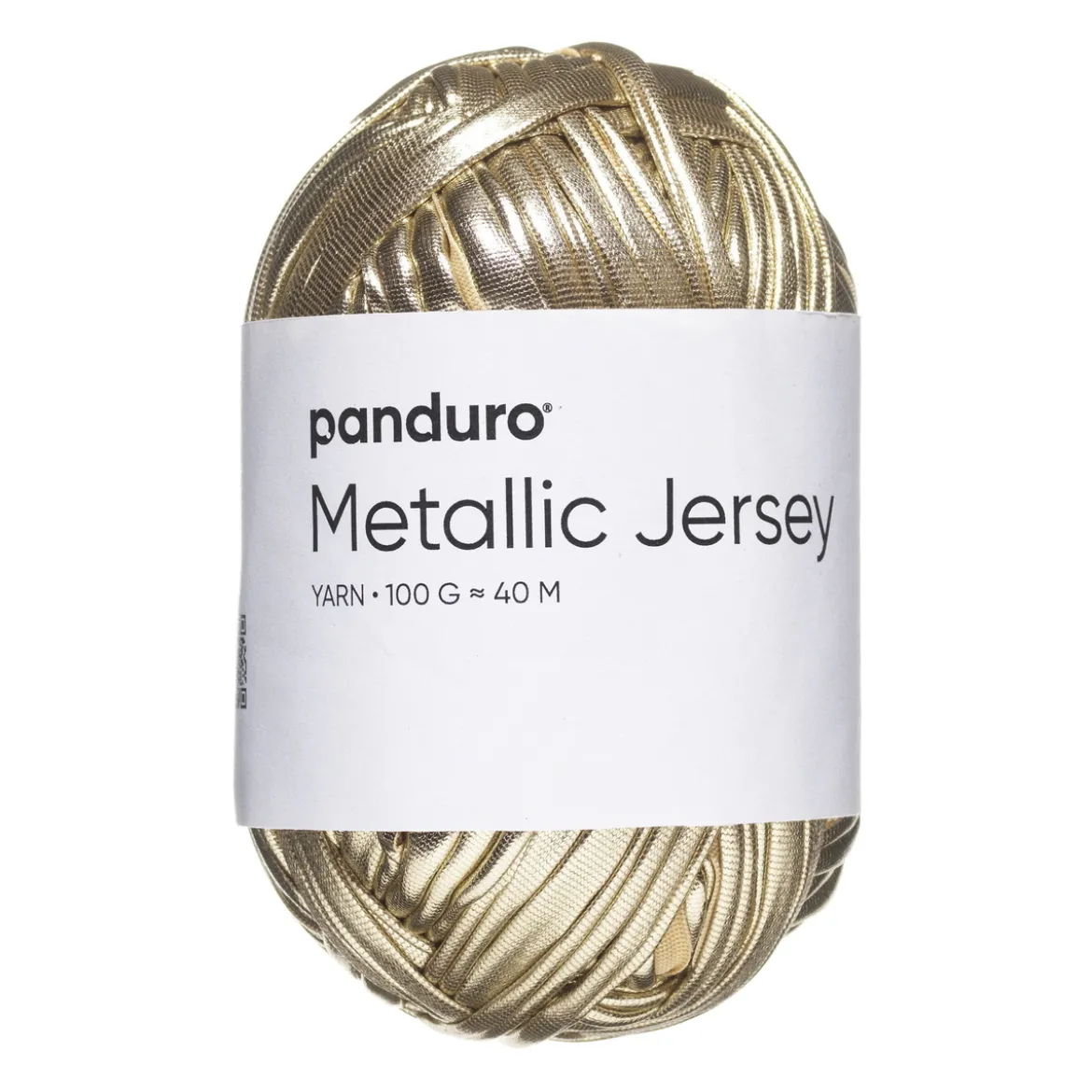 Garn Metallic Jersey 100 g gull