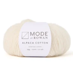 Garn Mode at Rowan Alpaca Cotton 25 g – Snowflake 014