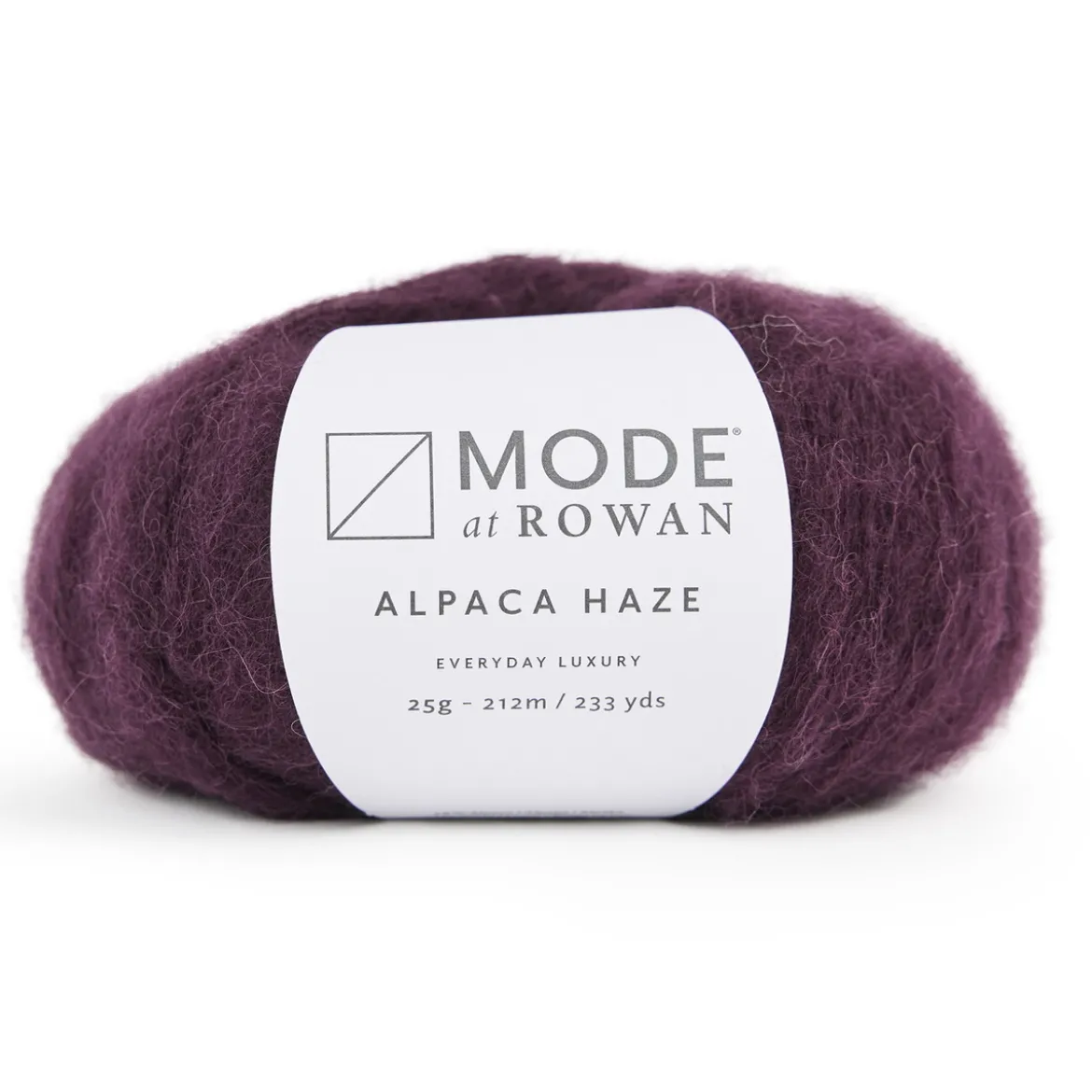 Garn Mode at Rowan Alpaca Haze 25 g – Merlot 020
