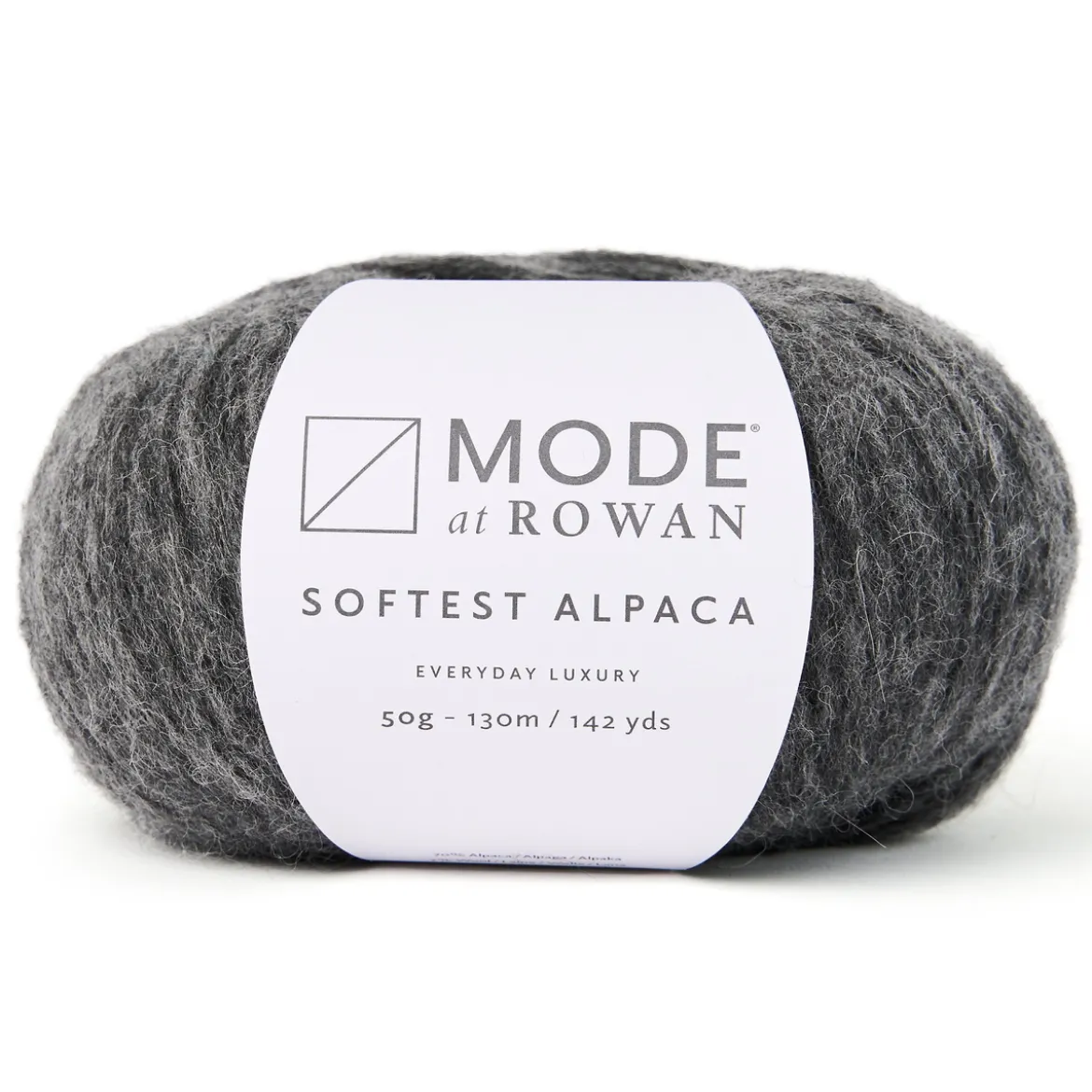 Garn Mode at Rowan Softest Alpaca 50 g – Ash 012