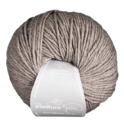 Garn Pure Merino 50g brun