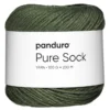 Garn Pure Sock 100 g mørkegrønn
