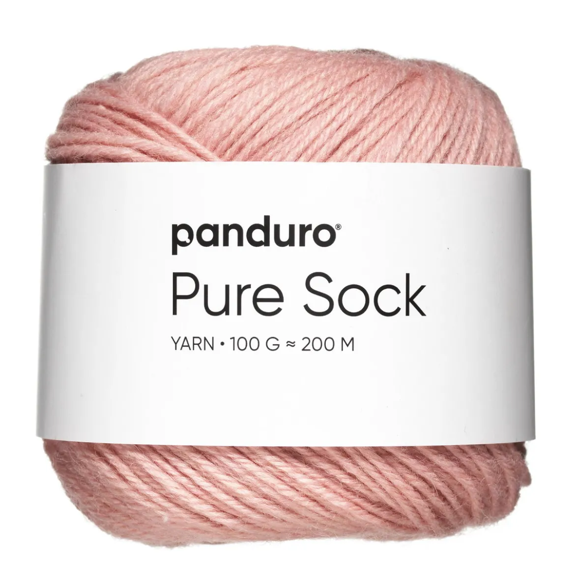 Garn Pure Sock 100 g rosa