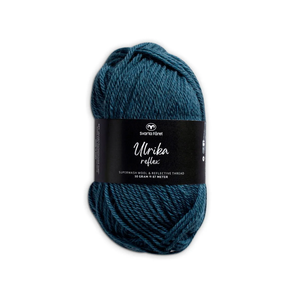 Garn Svarta Fåret Ulrika Reflex 50 g beige – 022 Shifting sand