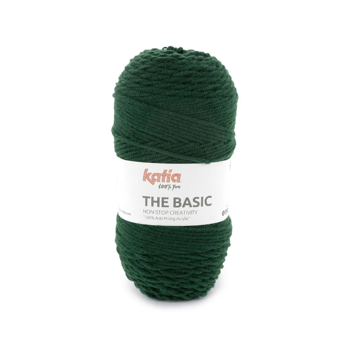 Garn The Basic 50 g mørkegrønn