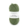 Garn United Socks 25 g mosegrønn