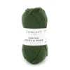 Garn United Socks 25 g mørkegrønn