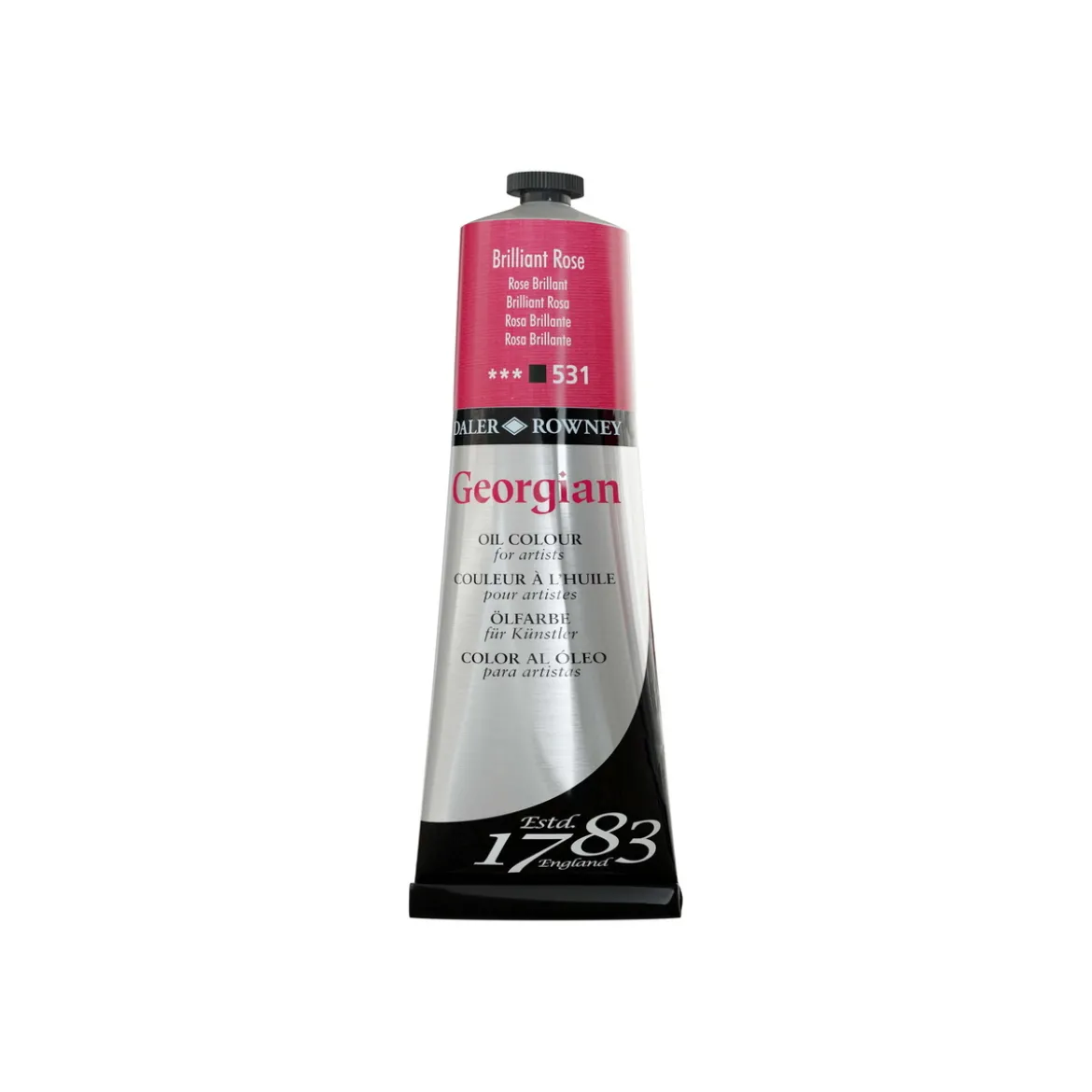 Georgian Oil Colour oljemaling 225 ml Brilliant Rose 531