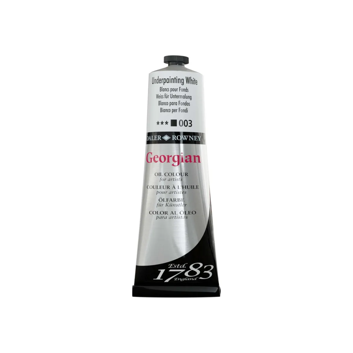 Georgian Oil Colour oljemaling 225 ml Underpainting White 003