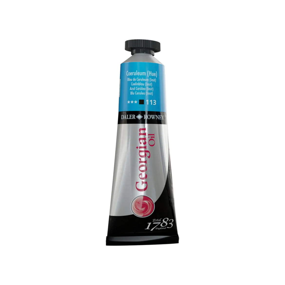 Georgian Oil Colour oljemaling 38 ml Coeruleum Blue Hue 113