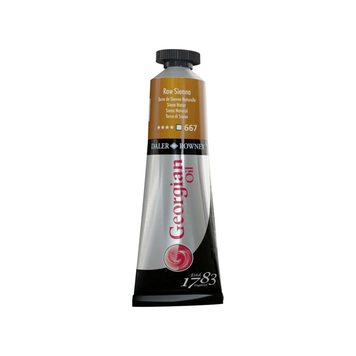 Georgian Oil Colour oljemaling 38 ml Raw Sienna 667