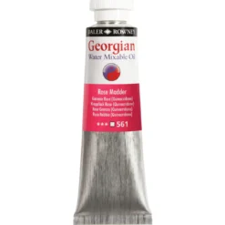 Georgian Water Mixable Oil Colour, vannløselig oljemaling 37 ml Crimson Alizarin hue 515