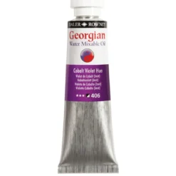 Georgian Water Mixable Oil Colour, vannløselig oljemaling 37 ml Cobalt Violet Hue 406