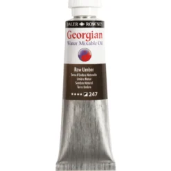 Georgian Water Mixable Oil Colour, vannløselig oljemaling 37 ml Raw Umber 247