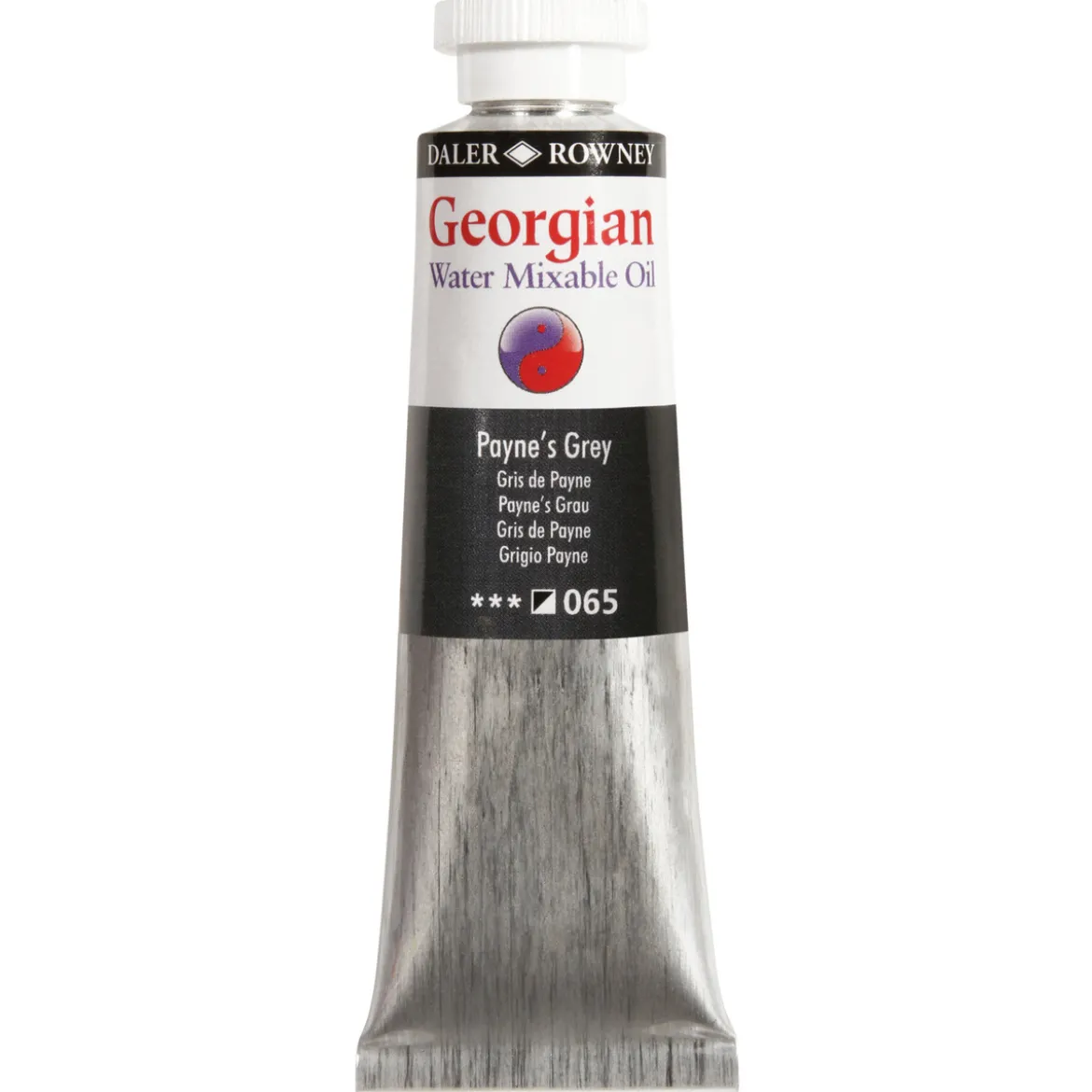 Georgian Water Mixable Oil Colour, vannløselig oljemaling 200 ml Lemon Yellow 651