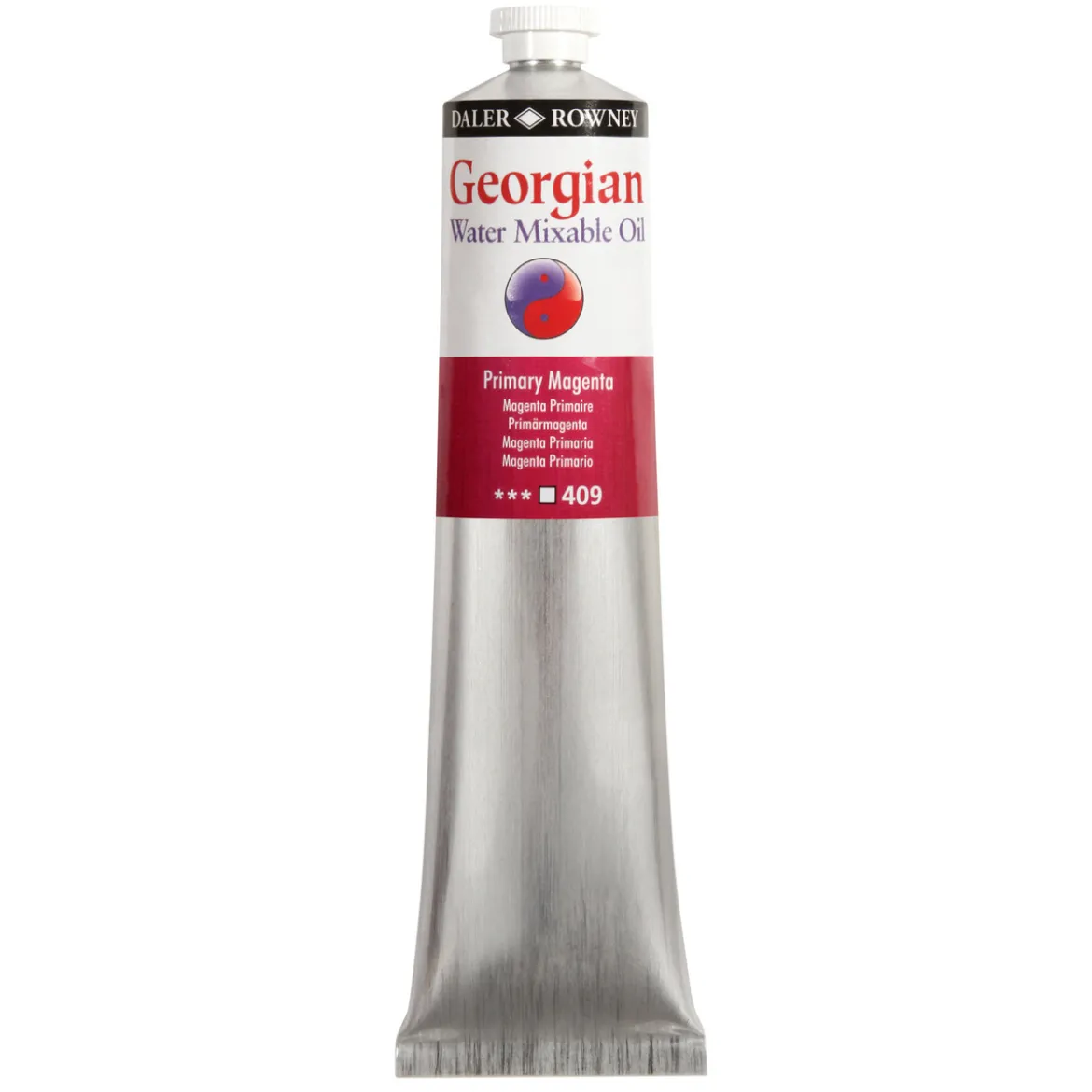 Georgian Water Mixable Oil Colour, vannløselig oljemaling 200 ml Prussian Blue 135