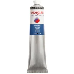 Georgian Water Mixable Oil Colour, vannløselig oljemaling 200 ml Sèvres Blue 129