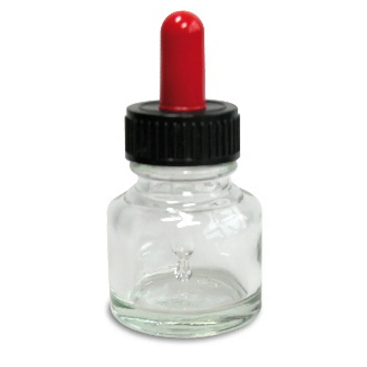 Glassflaske 30 ml med pipette