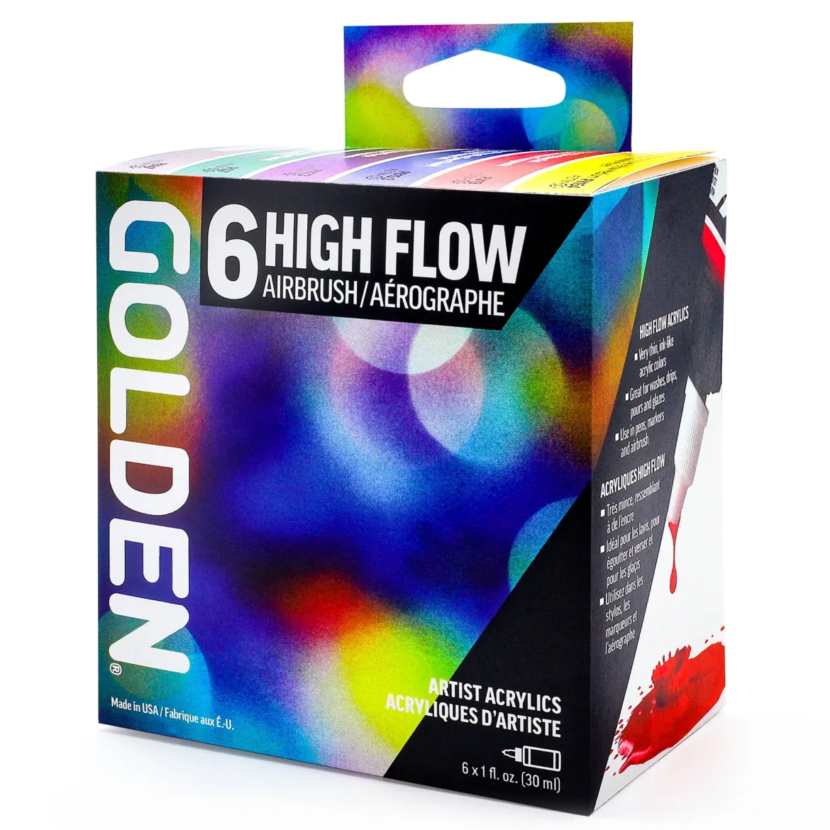 Golden Artist High Flow Acrylics Intro Set #068