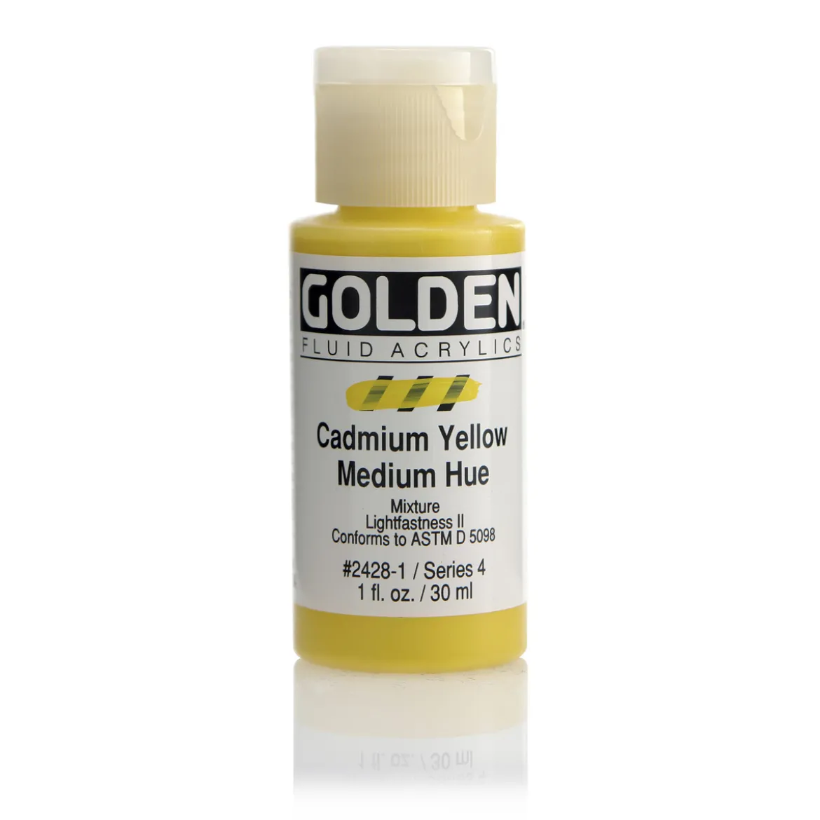Golden Fluid Acrylics 30 ml - 2428 Cadmium Yellow Medium Hue