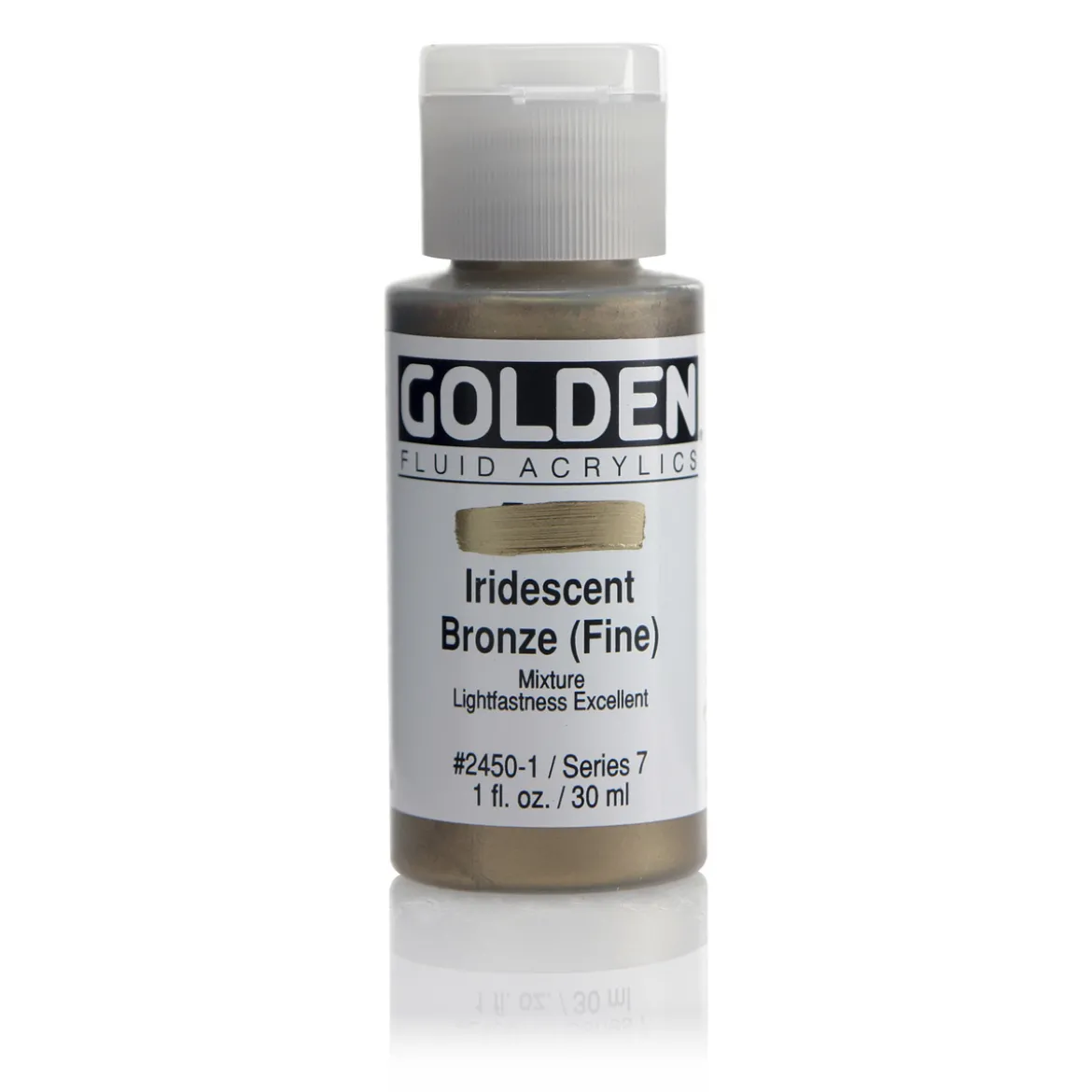 Golden Fluid Acrylics 30 ml - 2450 Iridescent Bronze F.