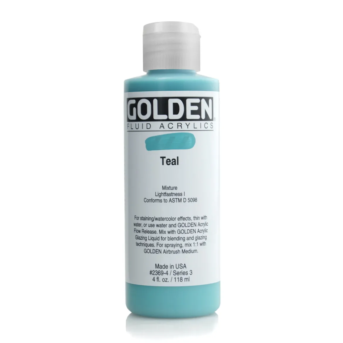 Golden Fluid Acrylics 118 ml - 2369 Teal