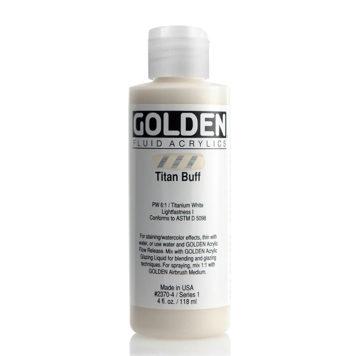 Golden Fluid Acrylics 118 ml - 2370 Titan Buff