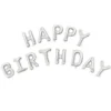 Happy B-day folie sølv