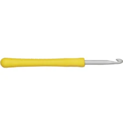 Heklenål Easy Grip, lengde 14 cm Ø5,5 mm –&nbsp;aluminium
