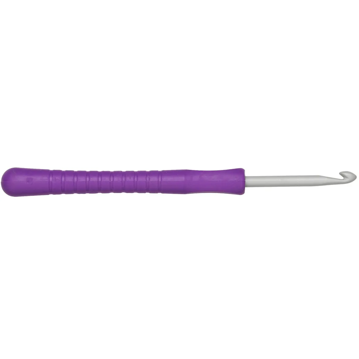 Heklenål Easy Grip, lengde 14 cm Ø4,5 mm – aluminium