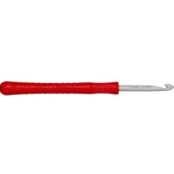 Heklenål Easy Grip, lengde 14 cm Ø5,0 mm –&nbsp;aluminium