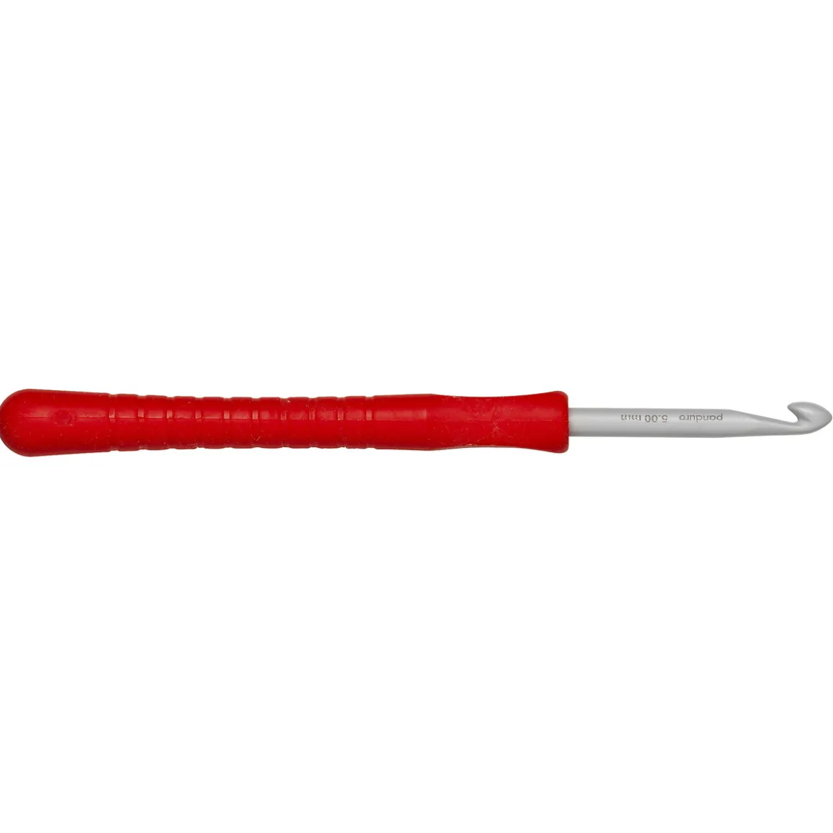 Heklenål Easy Grip, lengde 14 cm Ø5,0 mm – aluminium