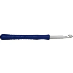 Heklenål Easy Grip, lengde 14 cm Ø6,0 mm –&nbsp;aluminium