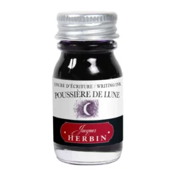 Herbin Fountain Ink 10 ml, blekk til reservoarpenner – lilla / poussière de lune
