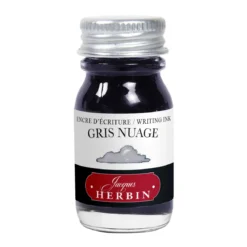 Herbin Fountain Ink 10 ml, blekk til reservoarpenner – grå / gris nuage